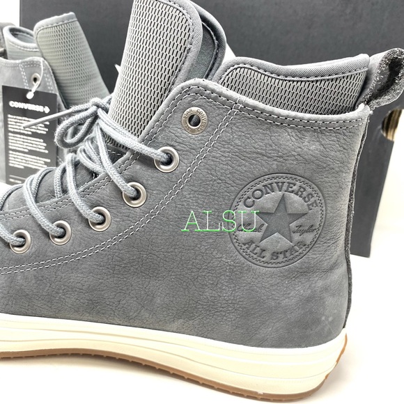 Converse Ctas WP Women’s Boot High Nubuck Grey - Picture 8 of 11